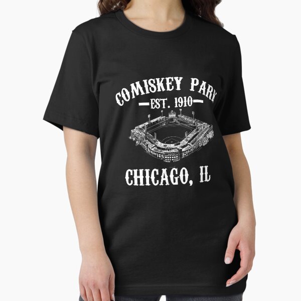 Item preview, THE ORIGINAL COMISKEY PARK STADIUM CHICAGO SHIRT  designed and sold by FitRight.