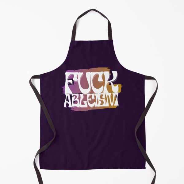 Item preview, FUCK ABLEISM! Retro style disability design designed and sold by SunnyAlloy.