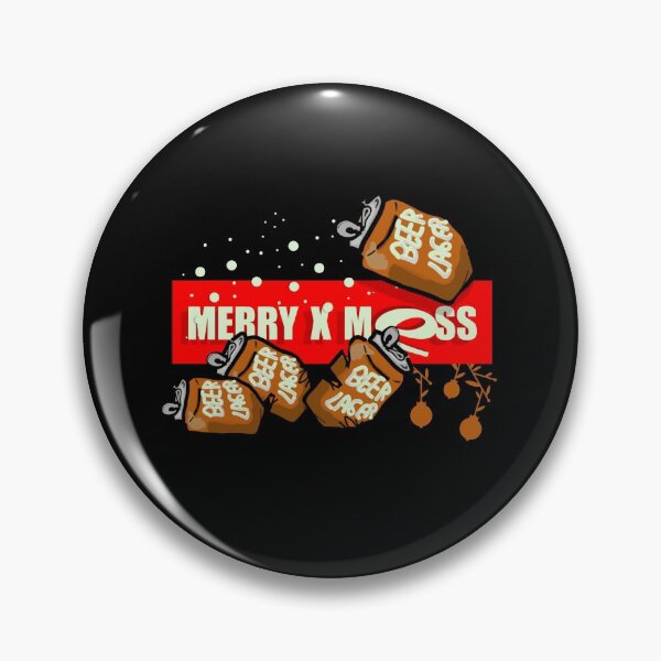 Item preview, Merry X Mess Christmas saying cartoon beer can designed and sold by vibeno1.