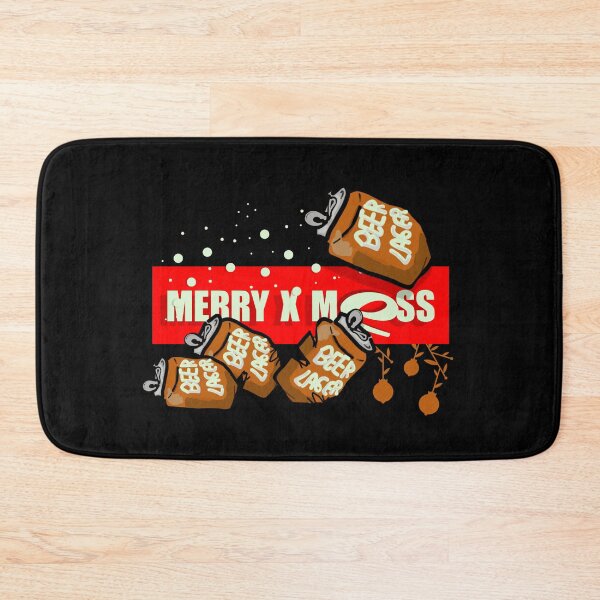 Item preview, Merry X Mess Christmas saying cartoon beer can designed and sold by vibeno1.