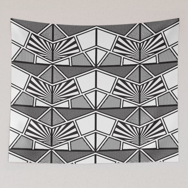 Item preview, Abstract patterns on ceramic tile designed and sold by Pris25.