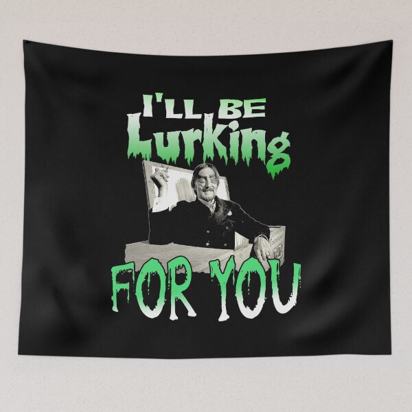 Item preview, Creature Feature Dr. Paul Bearer - I'll Be Lurking For You designed and sold by VanadiumRoad.