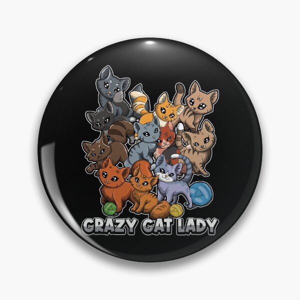 Artikelvorschau, Crazy Cat Lady - Katzenbesitzer und Tierliebhaber entworfen und verkauft von anziehend.