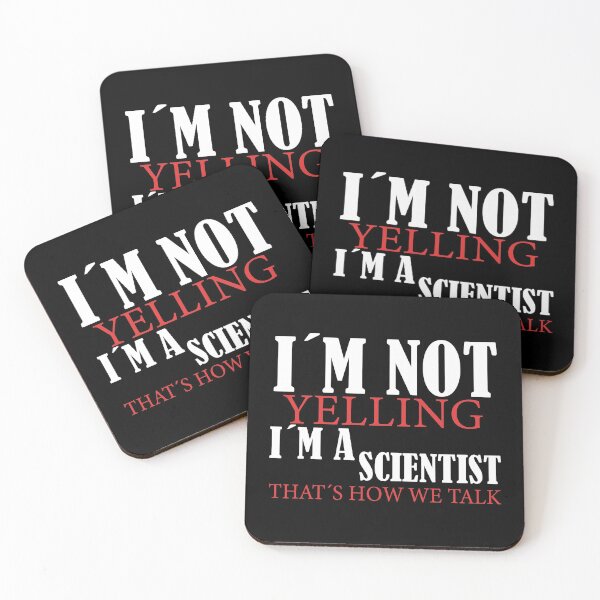 Item preview,  i´m not yelling i´m a scientist gifts  designed and sold by seriesxanime.