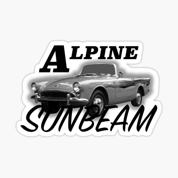 Sunbeam Alpine Gifts & Merchandise Redbubble
