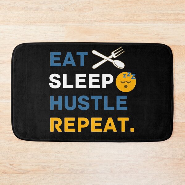 Item preview, Eat Sleep Hustle Repeat. designed and sold by InsaneCorner.