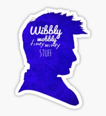 Wibbly Wobbly Timey Wimey Sticker
