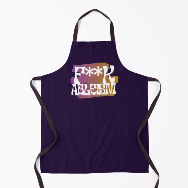 Item preview, F**K ABLEISM! Retro style disability design designed and sold by SunnyAlloy.