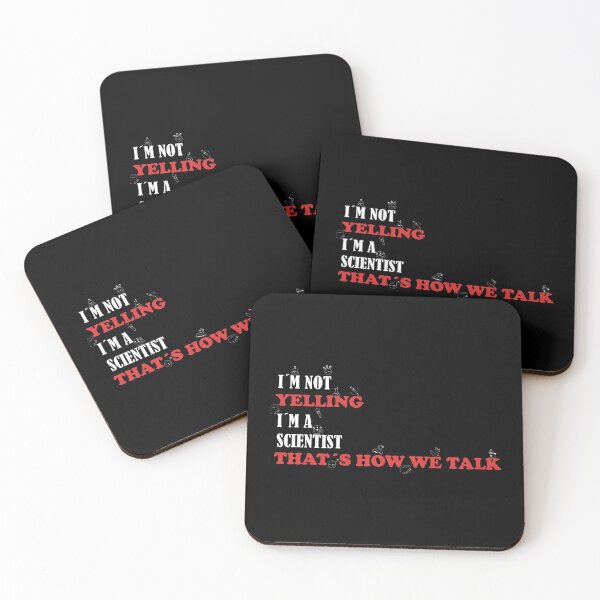 Item preview,  i´m not yelling i´m a scientist gifts  designed and sold by seriesxanime.