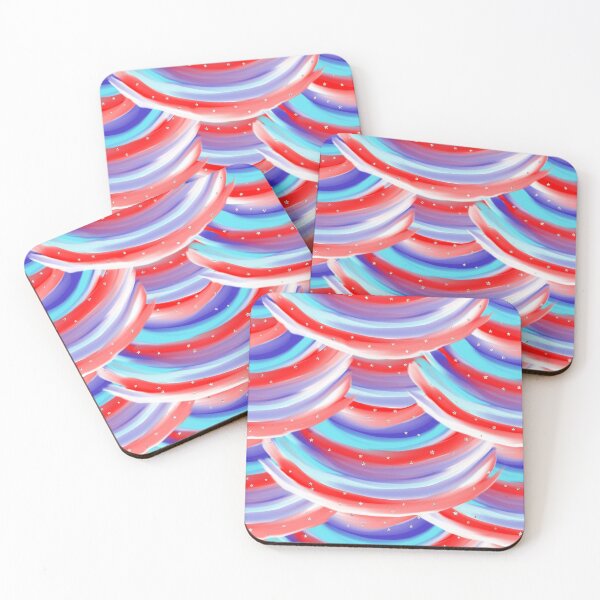 Item preview, Patriotic Paint Swish Pattern designed and sold by PurpleMt.