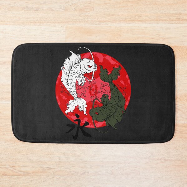 Item preview, Japanese Koi Fish, Yin Yang designed and sold by Verdant Rose Studio.