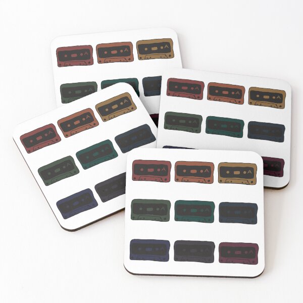 Item preview, Rainbow Cassette Pack Pattern designed and sold by CaffeinatedVibe.