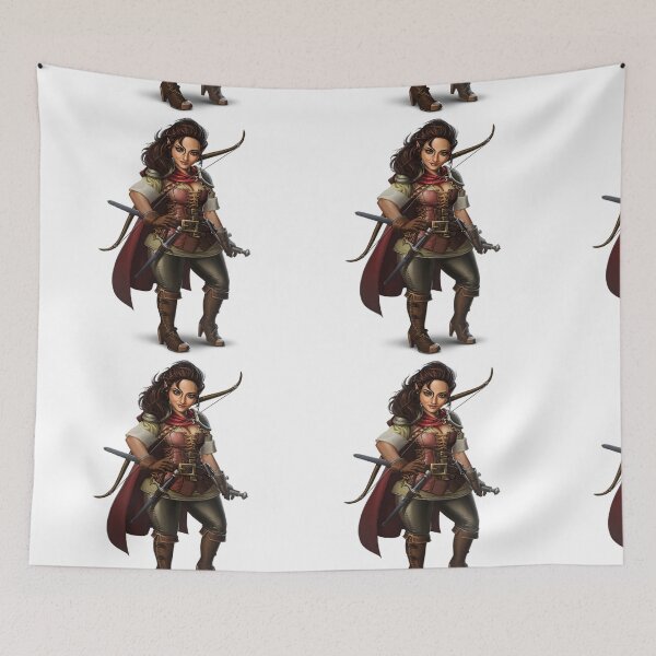 Item preview, Cartoon of a Lady warrior....!! designed and sold by VIVEK KUMAR RAI.