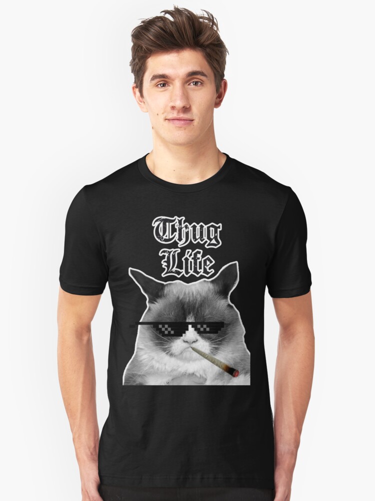 thug life kitten shirt