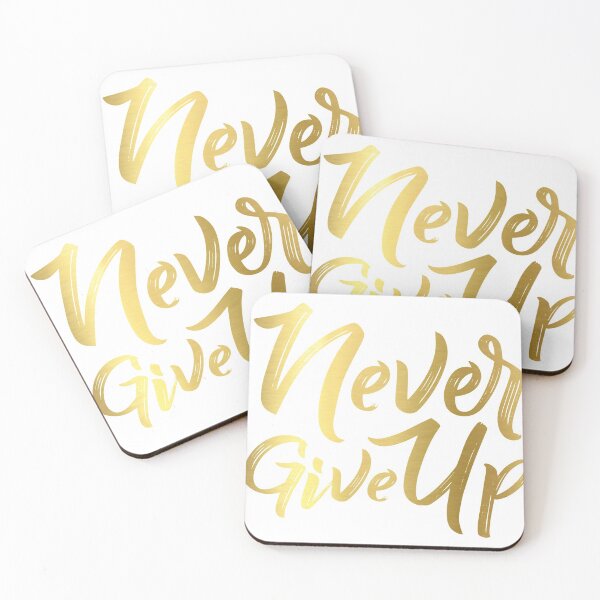 Item preview, Never give up  designed and sold by Shimmon Campbell.