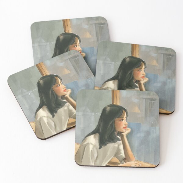 Item preview, Daydreaming at a Cafe designed and sold by Majestics0ck.