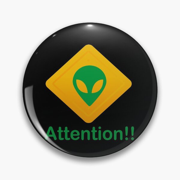 Item preview, Attention There are Aliens Her Classic design  designed and sold by BenchamaZakaria.