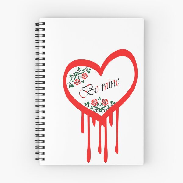Item preview, Red heart with the inscription  Be mine designed and sold by Olha Volokhova.