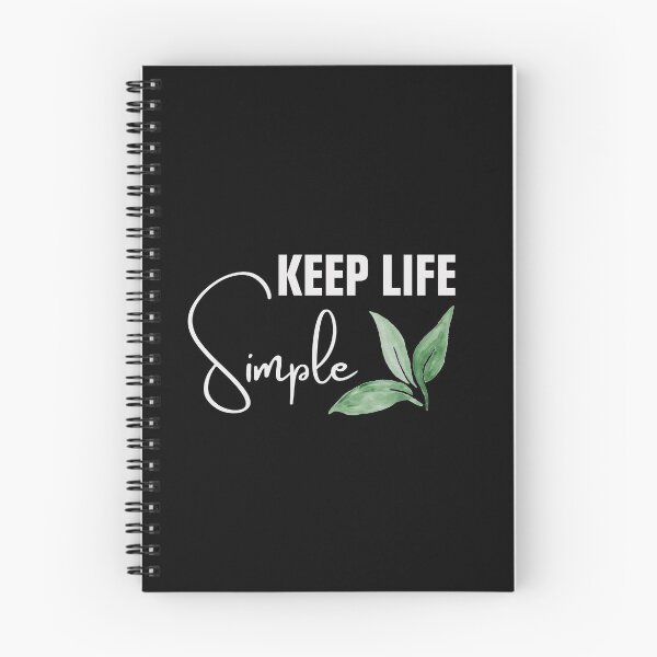 Item preview, Keep life simple minimalist design designed and sold by vashumaso.