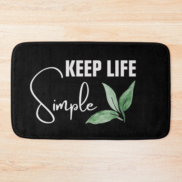 Item preview, Keep life simple minimalist design designed and sold by vashumaso.