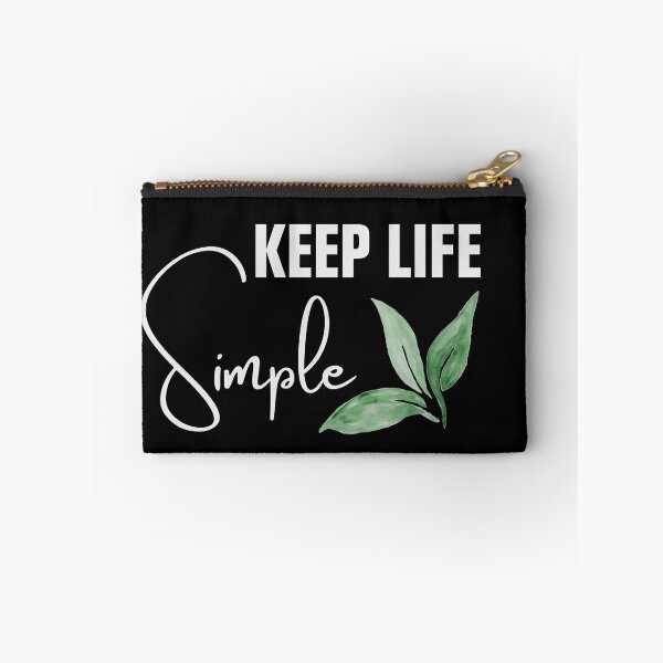 Item preview, Keep life simple minimalist design designed and sold by vashumaso.