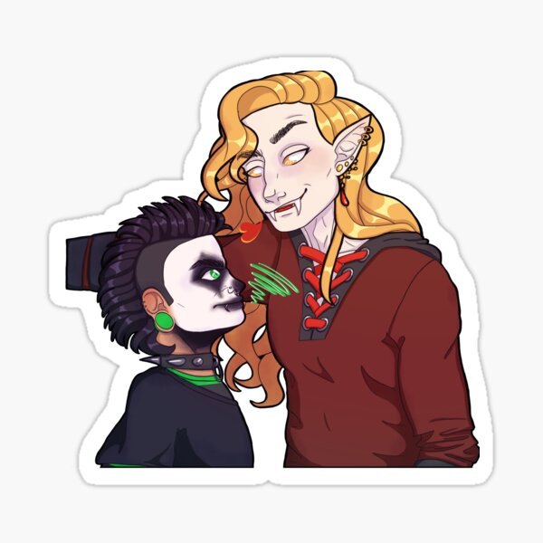 Aperçu de l'œuvre Clown Punk et Vampire Lord v2 créée et vendue par CrowleyNight.