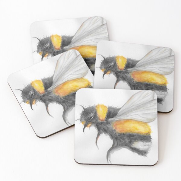 Item preview, Bumblebee Watercolor designed and sold by Beaglebees.