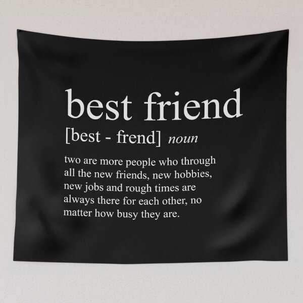 Item preview, Best friend - definition designed and sold by Silly Lily.