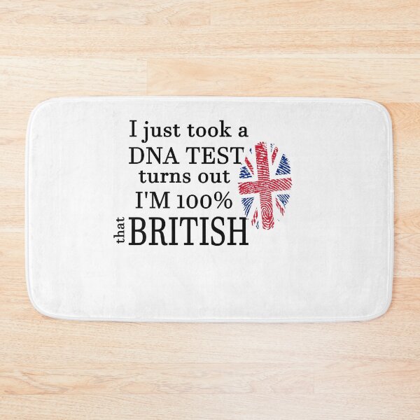 Item preview, I just took a DNA Test turns out that l'M 100% British United Kindom Finger Print  England designed and sold by LusterCraft.