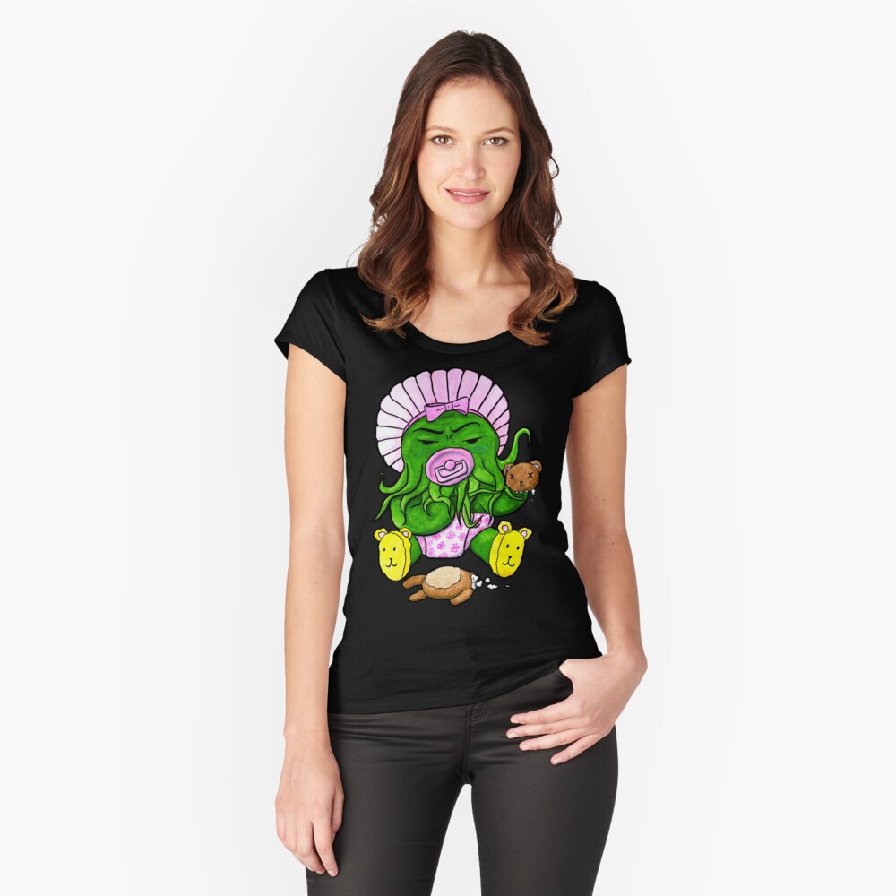 Item preview, Fitted Scoop T-Shirt designed and sold by amysnotdeadyet.