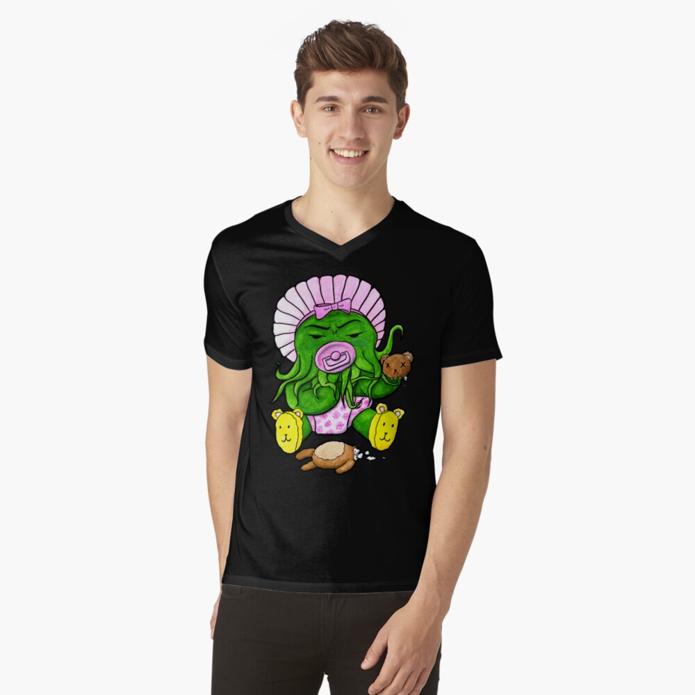 Item preview, V-Neck T-Shirt designed and sold by amysnotdeadyet.