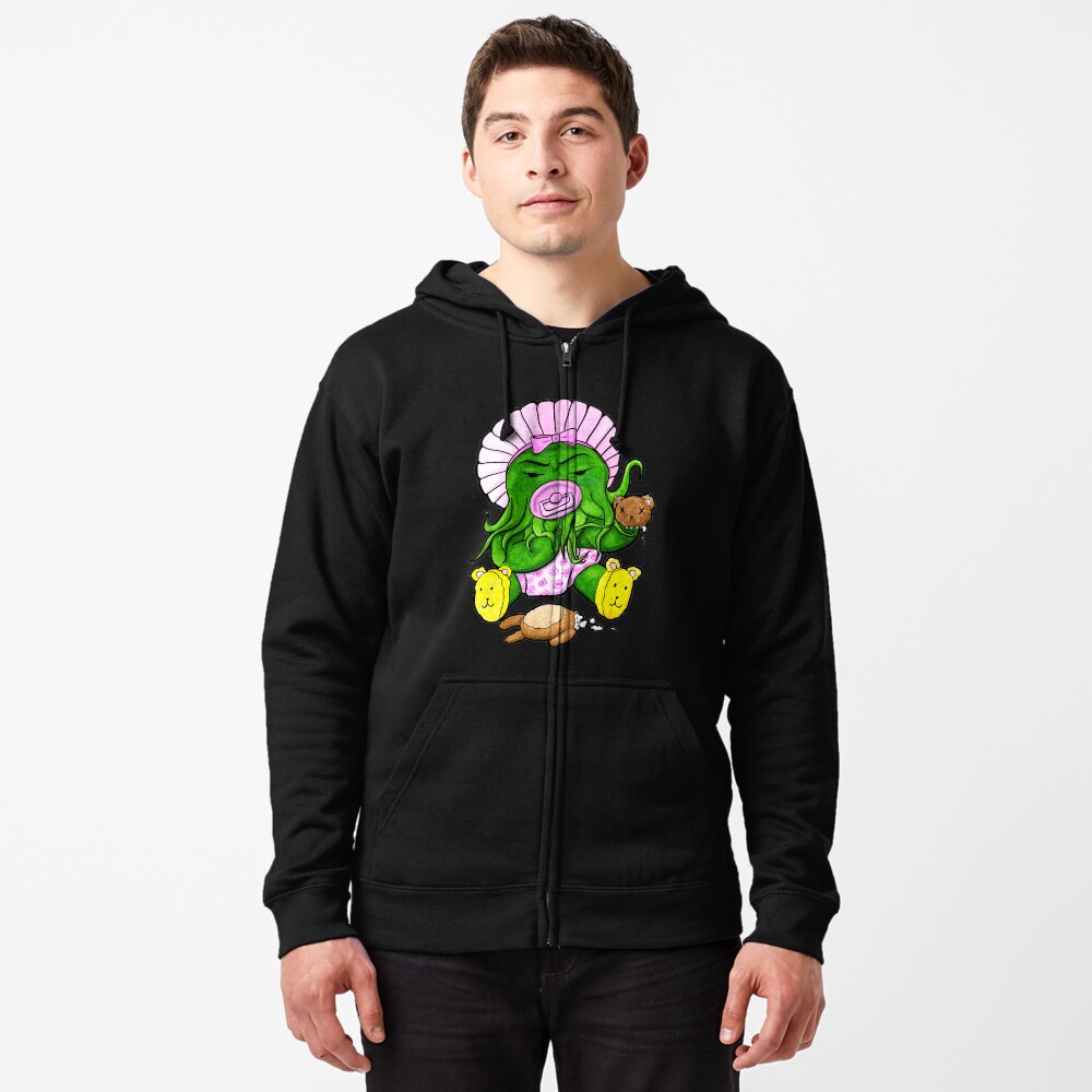 Item preview, Zipped Hoodie designed and sold by amysnotdeadyet.