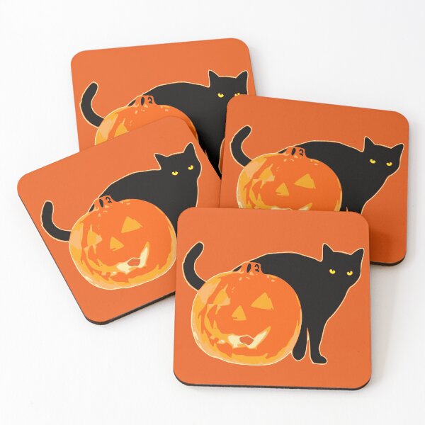 Item preview, Black Cat Pumpkin Funny Halloween Scary Costume designed and sold by cssdru.