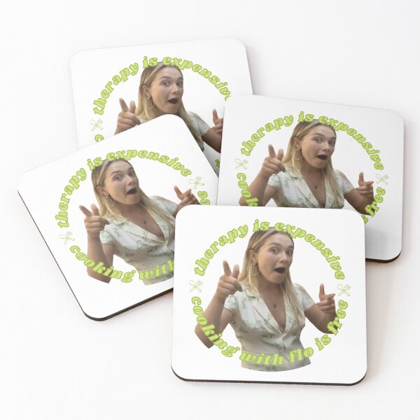 Item preview, therapy is expensive, cooking with flo is free designed and sold by remcneil.