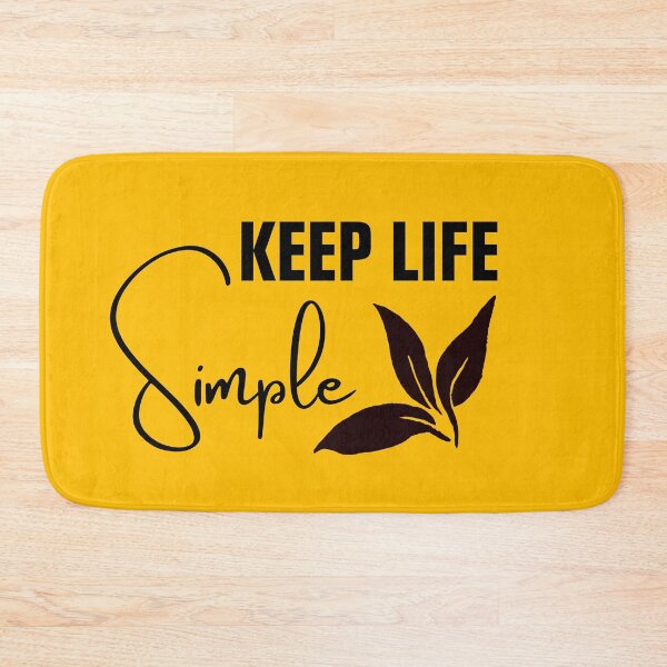 Item preview, Keep life simple minimalist design designed and sold by vashumaso.
