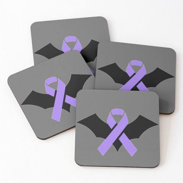 Item preview, Bat and Awareness Ribbon  designed and sold by CaitlynConnor.