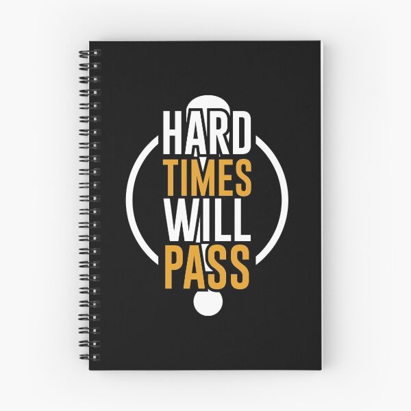 Item preview, Hard Times Will Pass designed and sold by Optimus2Shop.