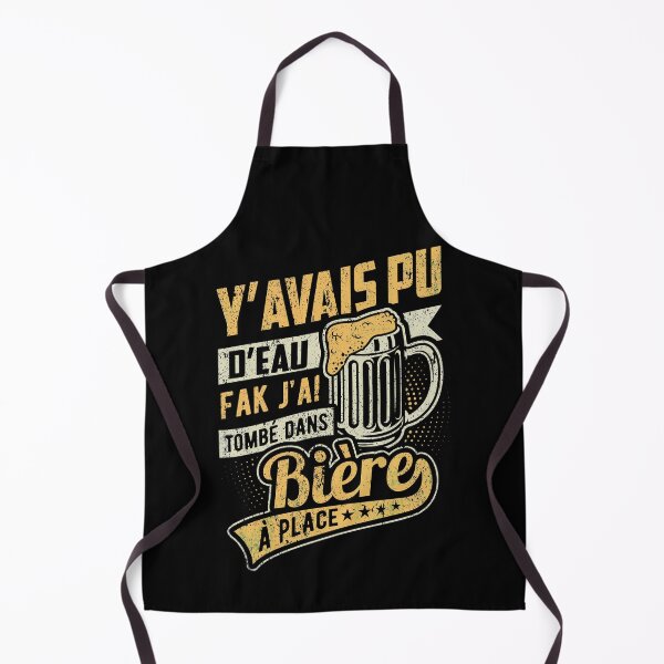 Item preview, Meme Québécois - There was enough water fak I fell in beer instead designed and sold by Sampik.