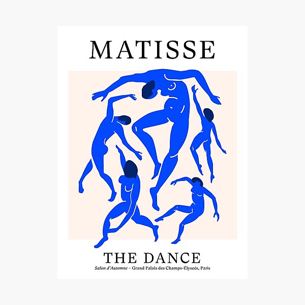 Item preview, The Dance 3 | Henri Matisse - La Danse | Ultramarine Blue designed and sold by karanwashere.