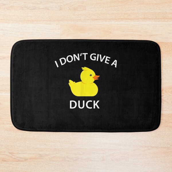 Item preview, I Don't Give A Duck Rubber Duck designed and sold by vivanbess.