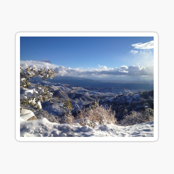 Mt. Lemmon winter Sticker