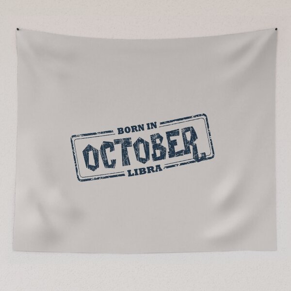 Item preview, Born in October, Libra Sign  designed and sold by Tamarage.