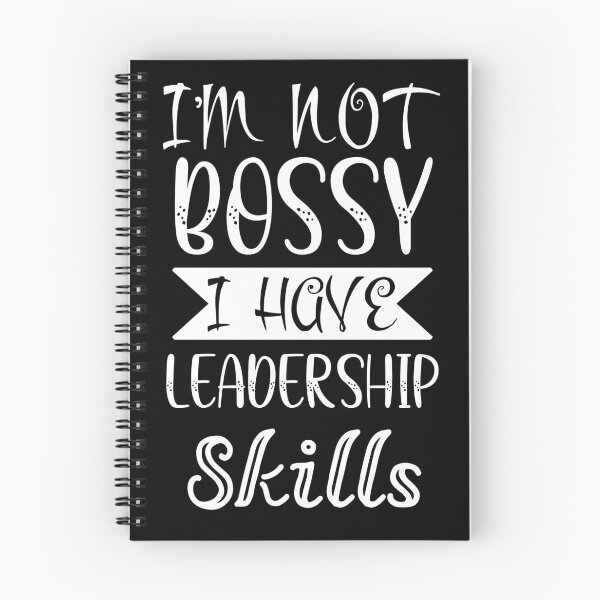 Item preview, I'm not bossy i have leadership skills designed and sold by pnkpopcorn.