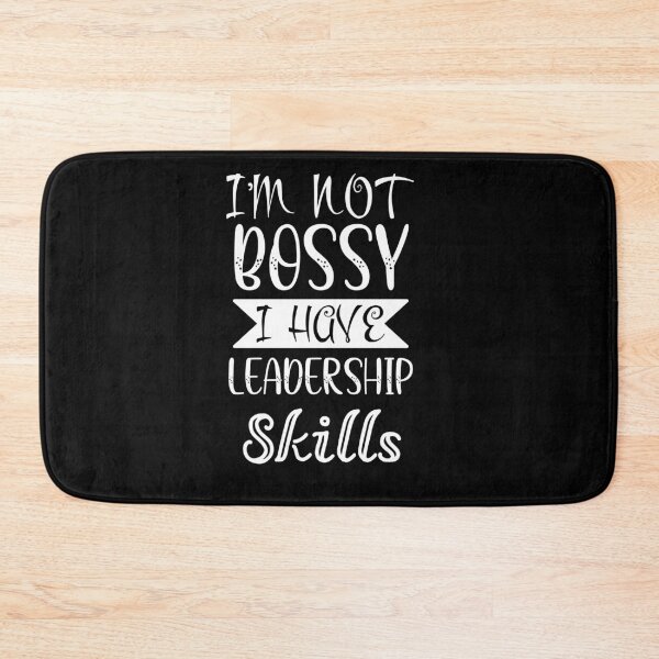 Item preview, I'm not bossy i have leadership skills designed and sold by pnkpopcorn.