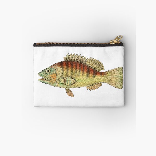 Item preview, Banded Sea Perch designed and sold by Evgenia's Fish Art.