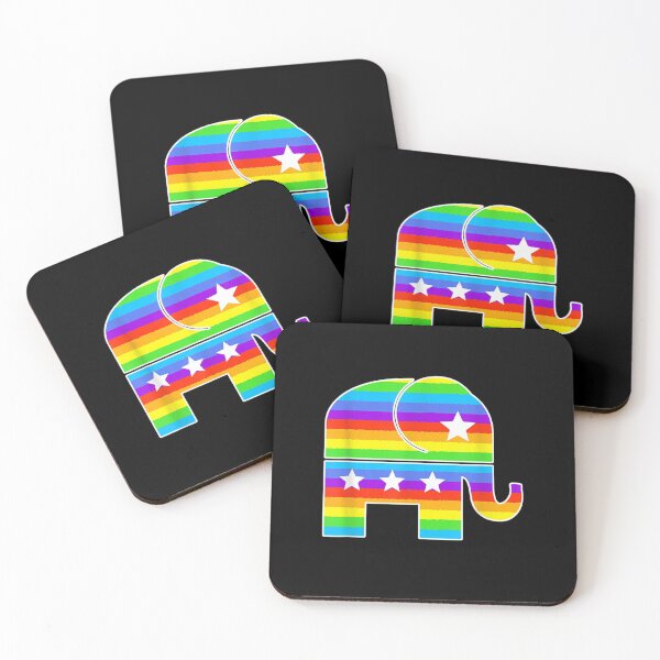 Item preview, Colorful Elephant Gay Republican Lgbt Pride designed and sold by vivanbess.