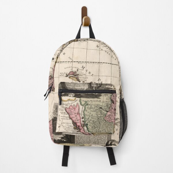 Item preview, Antique Map, North and South America in 1740 designed and sold by ganje.