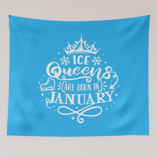 Item preview, Ice Queens Are Born In January designed and sold by TripleTriple.