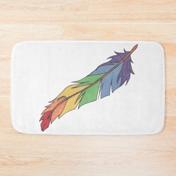 Item preview, Rainbow Feather designed and sold by VictoryJoy.