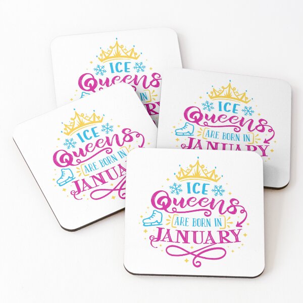 Item preview, Ice Queens Are Born In January (color version) designed and sold by TripleTriple.